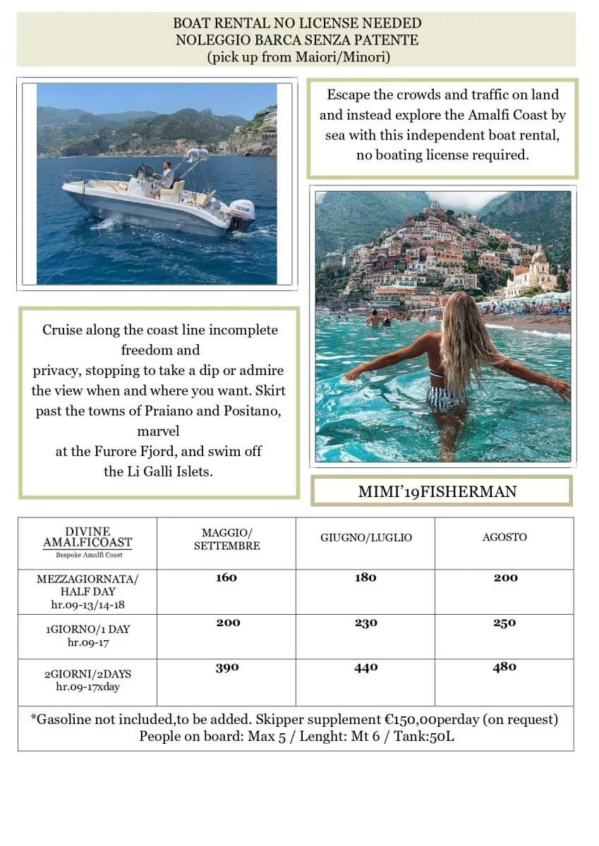 Alquiler de barcos